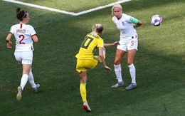 Video Thụy Điển thắng Anh giành hạng ba World Cup nữ 2019