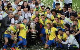 Peru chơi tấn công, nhưng Brazil đã vô địch Copa America 2019 với 10 người