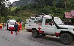 Xe chở du khách Trung Quốc gặp nạn ở Lào, ít nhất 13 người chết