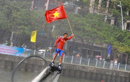 Trống thúc, thuyền dong vun vút trên kênh Nhiêu Lộc - Thị Nghè