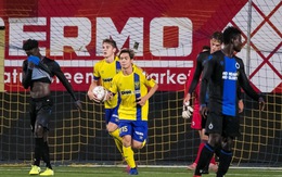 Công Phượng ghi bàn cho U21 Sint-Truiden trong trận thua U21 Club Brugge