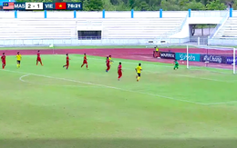 Phòng ngự quá tệ, U15 Việt Nam thua Malaysia ở bán kết Giải U15 Đông Nam Á