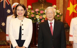 Tổng bí thư, Chủ tịch nước tiếp các đại sứ trình quốc thư Hà Nội