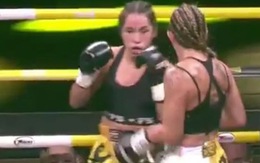 'Ngọn cước ngàn cân' làm gãy tay đối thủ của nữ võ sĩ Magalie Alvarez