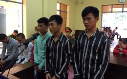 Nhóm thanh thiếu niên cầm dao rựa 'xin 7 con gà' lãnh hơn 35 năm tù