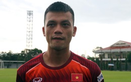 Trung vệ Nguyễn Hữu Tuấn: 'Tôi mong được đá trận Thái Lan và giành chiến thắng'