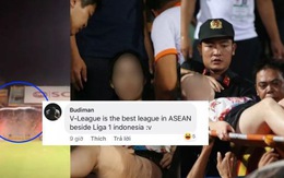 Bóng đá Việt Nam bị 'bôi đen' sau vụ cổ động viên Nam Định ném pháo sáng