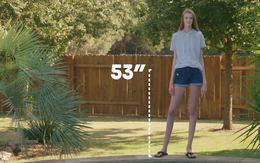 Video: Cô gái có đôi chân dài nhất thế giới