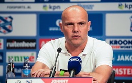 HLV Johnny Jansen 'tiếc nuối' vì Văn Hậu chưa thể ra sân cho Heerenveen