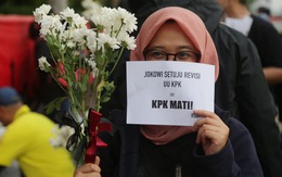 'Tắc kè' chống tham nhũng Indonesia lâm nguy
