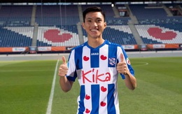 Bộ ảnh Văn Hậu cười rạng rỡ trong màu áo SC Heerenveen