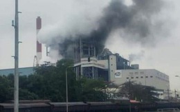 Khói đen nghi ngút sau tiếng nổ lớn tại Nhà máy nhiệt điện Uông Bí