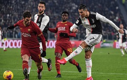 Ronaldo đột phá ghi bàn, Juventus hạ Roma để vào bán kết Cúp quốc gia Ý
