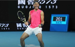 Vượt qua Kyrgios sau cuộc 'khổ chiến', Nadal vào tứ kết gặp Dominic Thiem