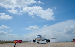 Sân bay Phù Cát đón chuyến bay quốc tế đầu tiên