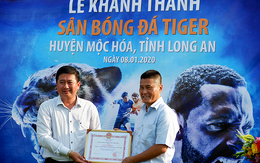 HEINEKEN Việt Nam xây sân bóng đá cộng đồng tại huyện biên giới Mộc Hóa