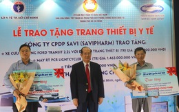 Tấm lòng vàng của SAVIPHARM - Trao tặng các thiết bị y tế trị giá 5 tỉ đồng cho sở y tế TP.HCM