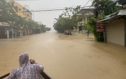 Quảng Nam cảnh báo lũ đặc biệt lớn trên sông Vu Gia, Thu Bồn