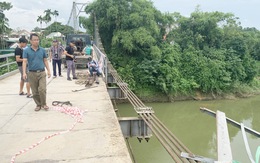 Sẽ xây cầu cứng sau vụ tai nạn 5 người chết ở cầu treo sông Giăng