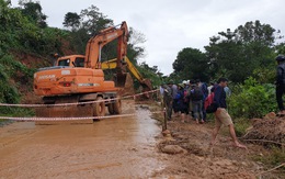 4 cán bộ xã bị nước cuốn mất tích, 1 công an xã thiệt mạng khi đi tìm 7 người dân mất tích