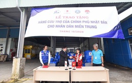 Nhật viện trợ khẩn cấp tới người dân vùng bão lũ ở Thừa Thiên Huế