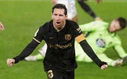 Làm cho đối phương phản lưới, Messi giúp 10 người Barca đánh bại Celta Vigo