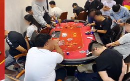 Phá sòng poker có người nước ngoài tham gia ở quận 2
