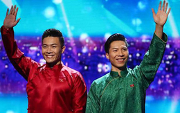 Quốc Cơ, Quốc Nghiệp đấu giá áo dài mặc tại Britain's Got Talent ủng hộ miền Trung