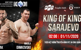 Huyền thoại Kick Boxing Dzevad Poturak thượng đài tại King of Kings Sarajevo