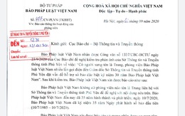 Phóng viên 'dỏm' gọi điện lãnh đạo sở... xin tiền