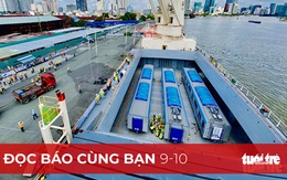 Đọc báo cùng bạn 9-10: Hành trình đoàn tàu metro đầu tiên về TP.HCM