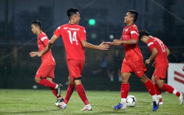 U22 Việt Nam thắng đậm U21 Nam Định 4-0, kết thúc đợt tập trung tháng 11
