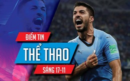 Điểm tin thể thao sáng 17-11: Suarez nhiễm COVID-19, siêu sao Kipruto bị bắt vì giao cấu với trẻ em