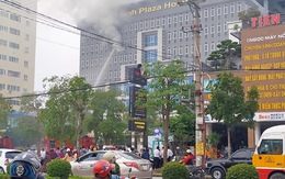 Cháy khách sạn 4 sao 8 tầng ở Vinh, khách tháo chạy lúc sáng sớm