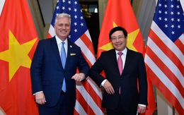 Phó thủ tướng Phạm Bình Minh tiếp Cố vấn an ninh quốc gia Mỹ O’Brien