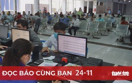 Đọc báo cùng bạn 24-11: Đường sắt ngày càng thất thế, vì sao?