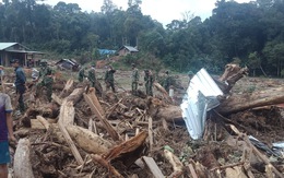 Quân đội, biên phòng tăng tốc tìm người mất tích tại Phước Sơn