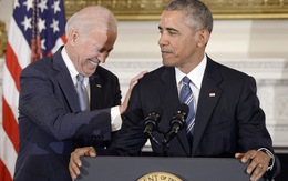 Cựu tổng thống Barack Obama và vợ Michelle Obama chúc mừng ông Biden