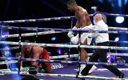 Knock-out Pulev sau 9 hiệp, Anthony Joshua hướng đến trận thống nhất đai với Tyson Fury