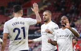 Sterling tỏa sáng, Man City tìm lại niềm vui chiến thắng trước Southampton
