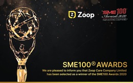 Zoop Care vinh dự nhận giải thưởng SME100®