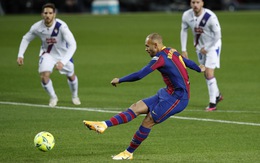 Vắng Messi, Barcelona hòa thất vọng trước Eibar