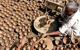 Khôi phục tách trà đất nung truyền thống của Ấn Độ