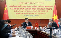 Việt Nam - Trung Quốc thiết lập đường dây nóng giải quyết ùn tắc nông sản