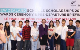 New Zealand cấp 40 suất học bổng trị giá 4,8 tỉ đồng cho học sinh Việt