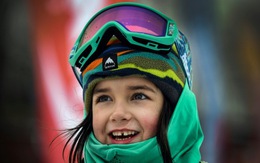 Bé gái 6 tuổi đã là tay trượt tuyết cự phách