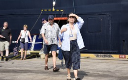 Tàu du lịch với gần 700 khách quốc tế cập bến Bà Rịa - Vũng Tàu