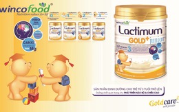 Lactimum gold+ Junior (Wincofood) - Sản phẩm khuyên dùng cho trẻ lên 3 trong mùa dịch