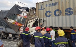 Khẩn trương điều tra vụ xe tải đụng xe container ở quận 12 khiến 3 người chết