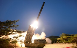 Rodong Sunmun: Triều Tiên thử thành công hệ thống phóng tên lửa đa nòng 'siêu lớn'